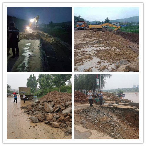 “汛”速行動，全力以赴保暢通，道路搶險，河南交科院在一線