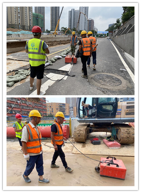 “汛”速行動，全力以赴保暢通，道路搶險，河南交科院在一線