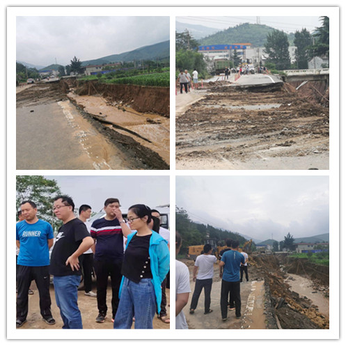 “汛”速行動，全力以赴保暢通，道路搶險，河南交科院在一線